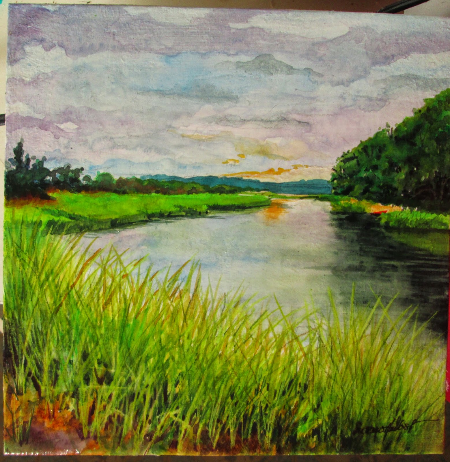 Mermaid Musings Tip of the Day Golden Absorbent Ground