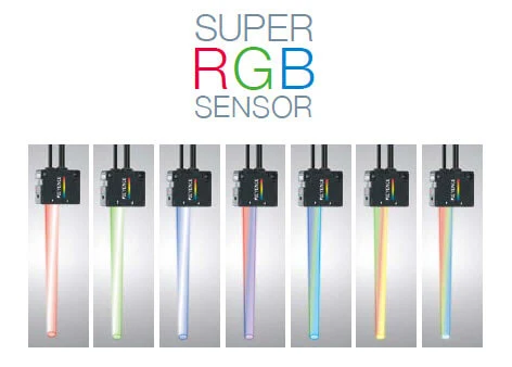 Keyence CZ-V20 Series RGB Digital Fibreoptic Sensors
