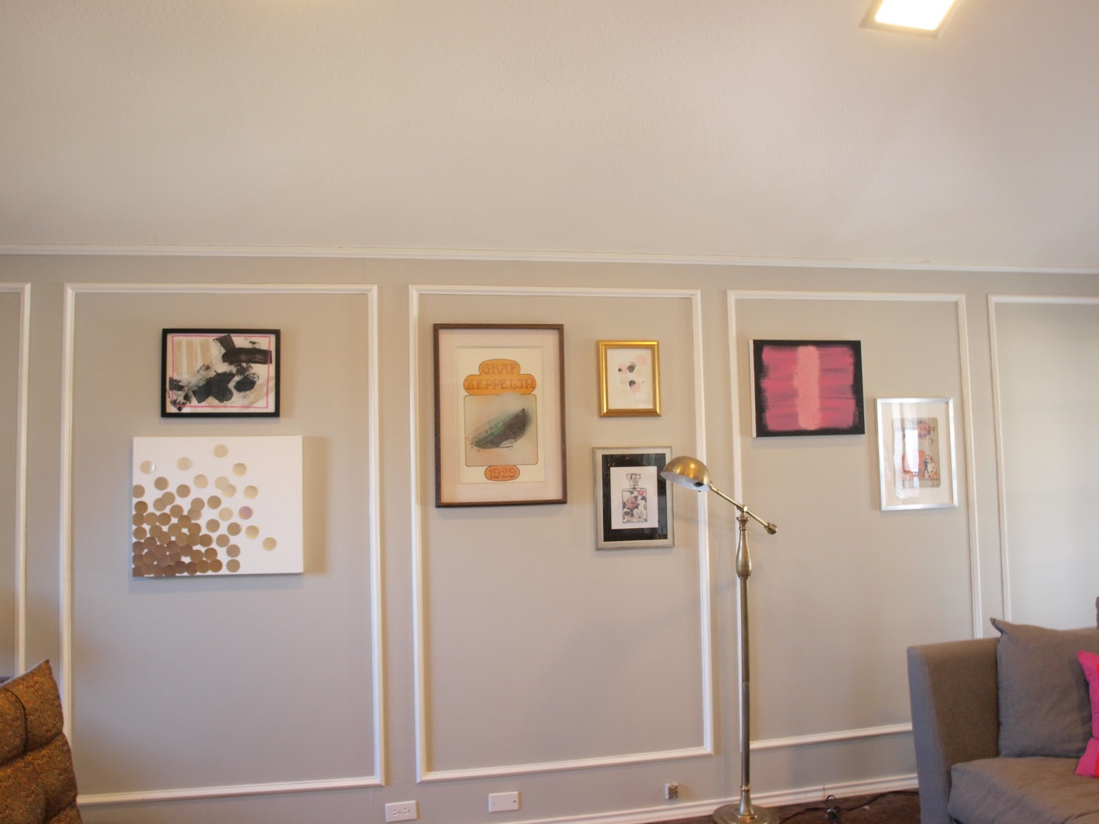 Flights of Whimsy Art Wall is Up!