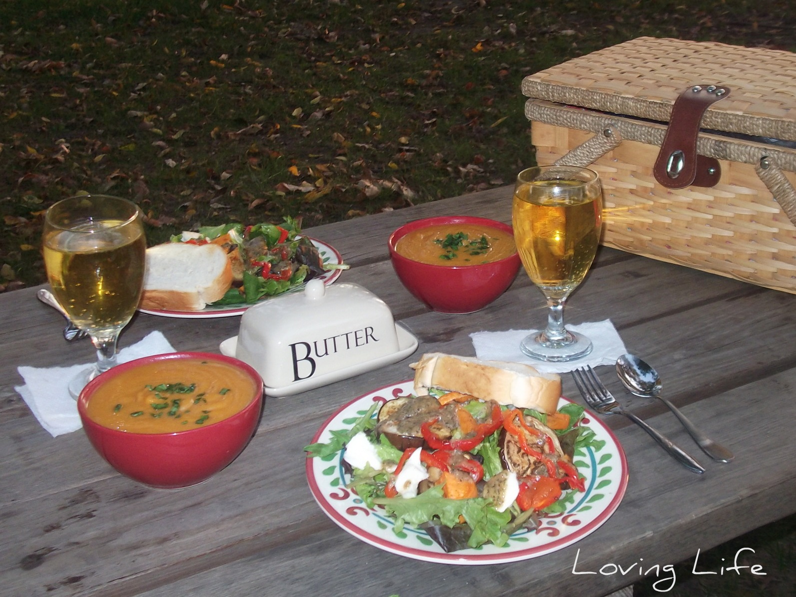 Loving Life Recipes from our Indian Summer Picnic