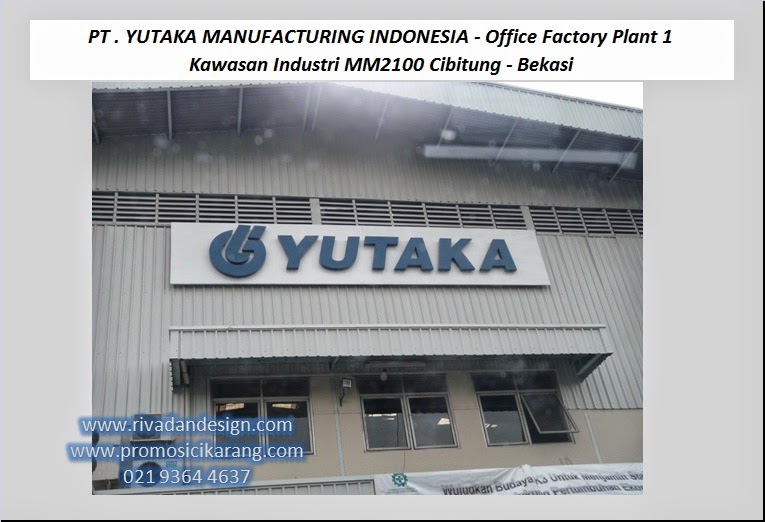 Pt Yutaka Manufacturing Indonesia Plant 2