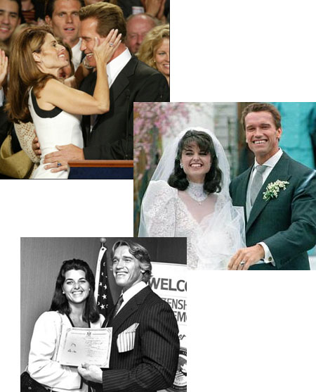 arnold schwarzenegger wife pictures. Arnold Schwarzenegger and his