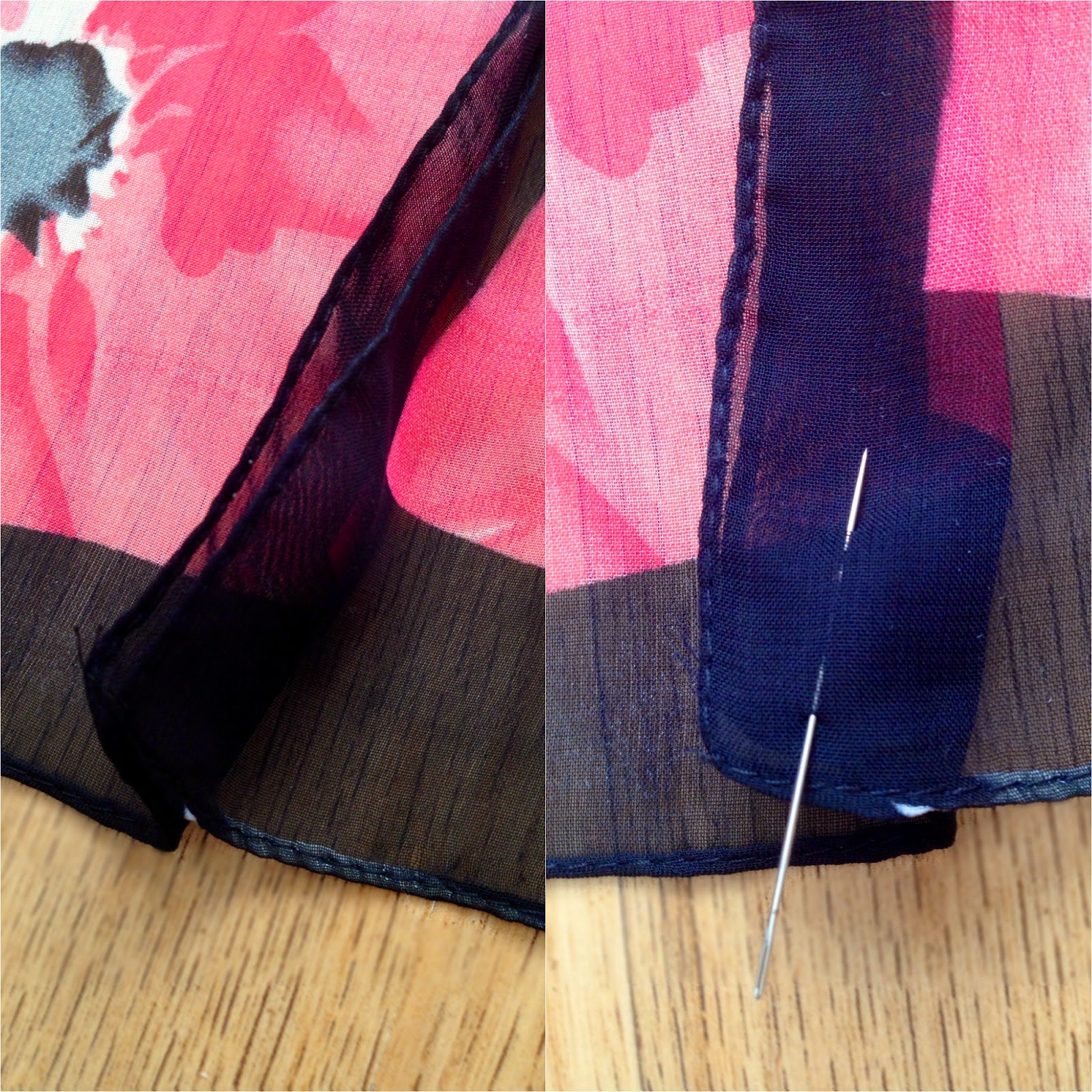 Handmade with Paige DIY Fringed Sleeve Kimono Using a Scarf Easy