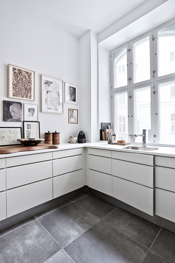 Eclectic contemporary apartment in Copenhagen | Birgitta Wolfgang / Sisters Agency via Bo Bedre