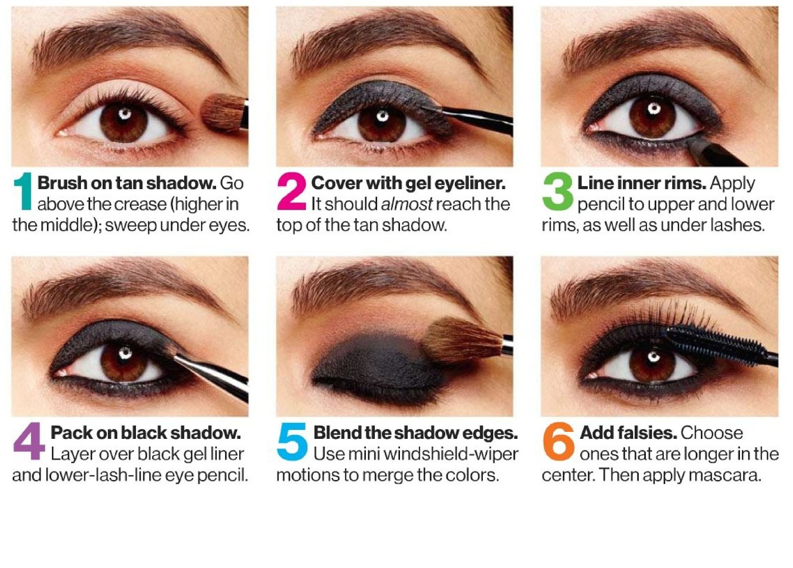 Eye step makeup by step guide pictures Eye step makeup by step guide 2019