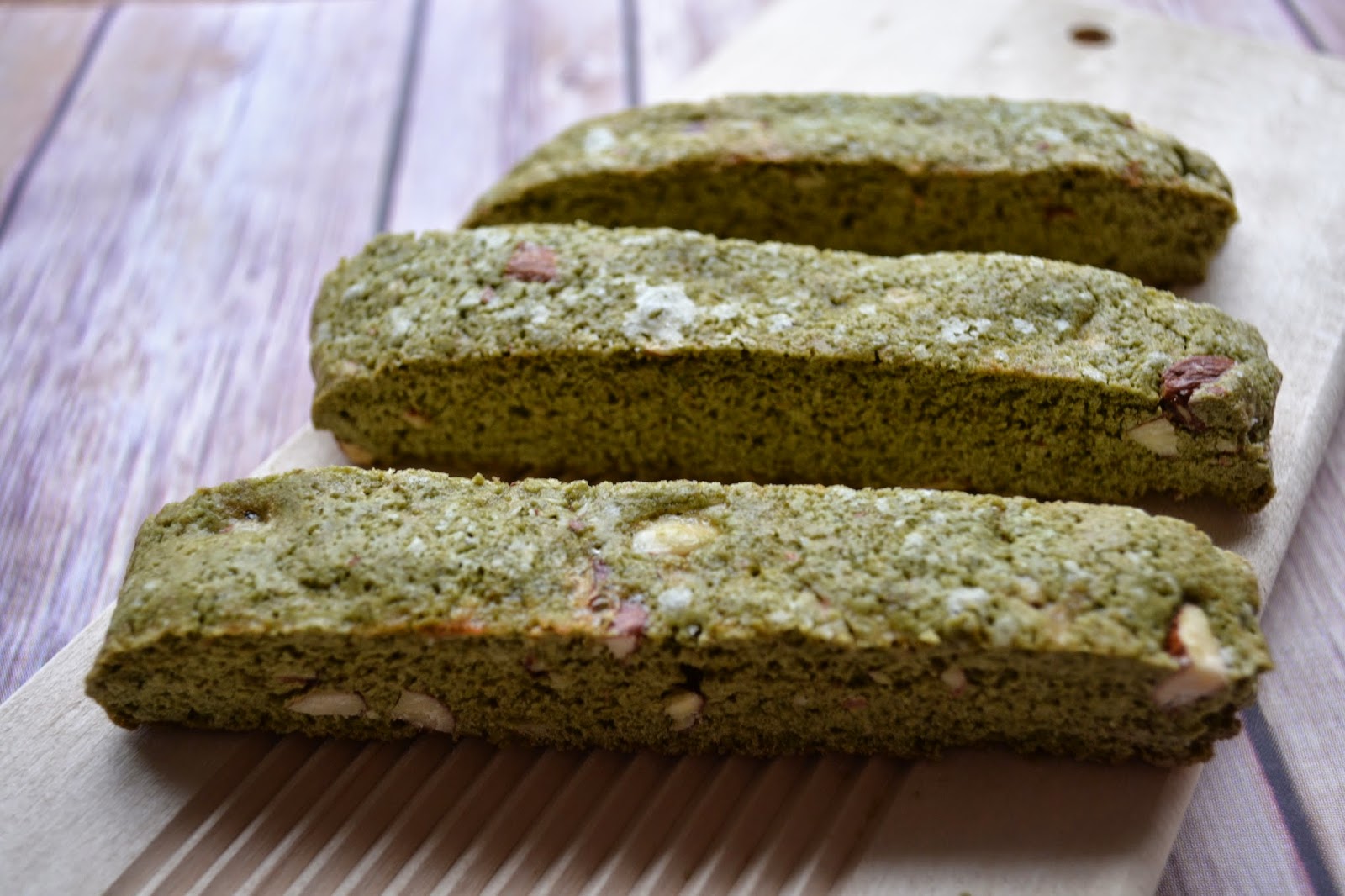 Biscotti Baby Shower Green Tea Almond Biscotti