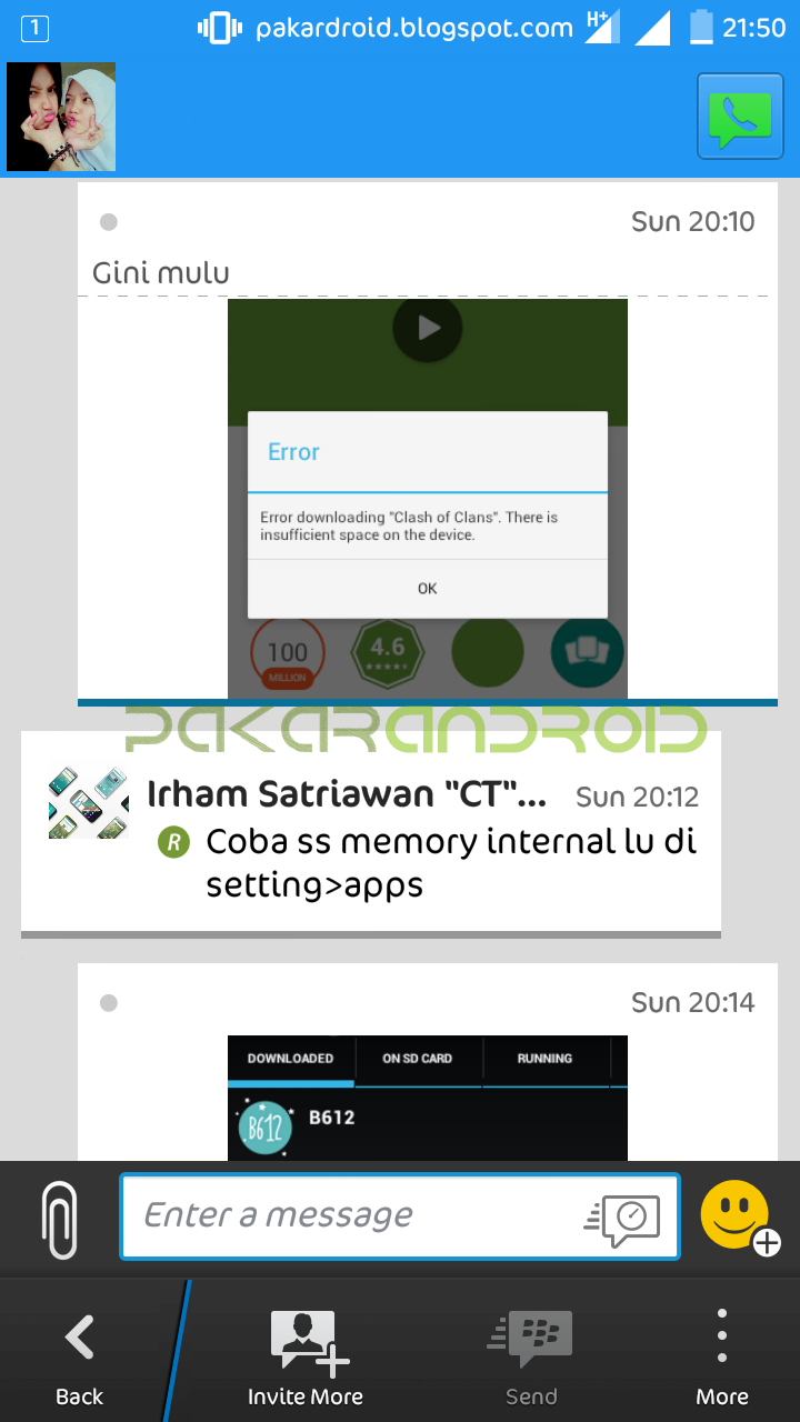 Mengatasi "Error Downloading There is Insufficient Space on The Device" 1