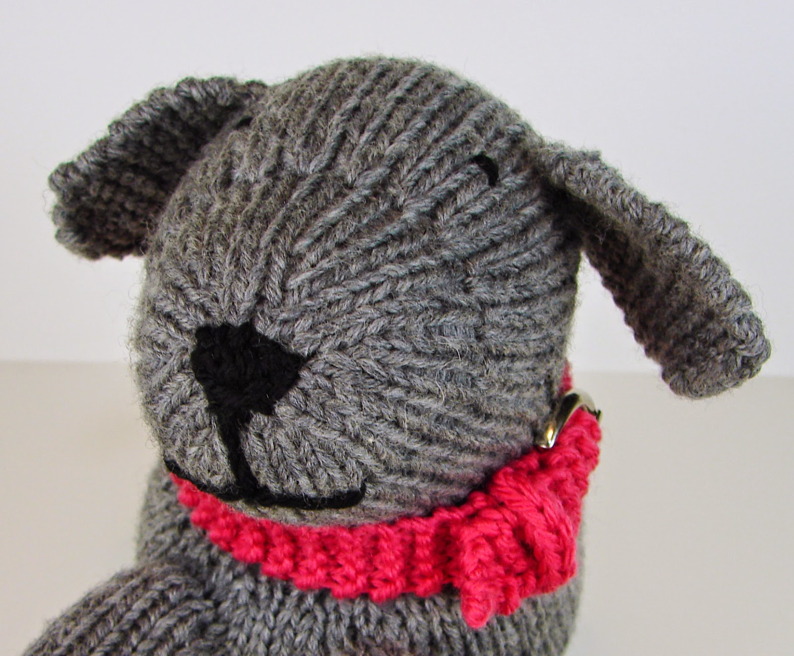 knit dog toy stuffed pattern