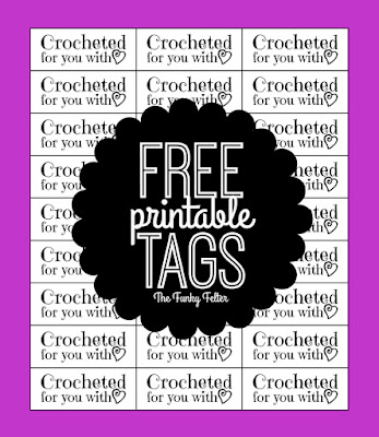 The Funky Felter: Free Printable Craft Tags for Crocheters The Funky Felter: Free Printable Craft Tags for Crocheters