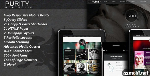 Purity - Responsive HTML5 Template