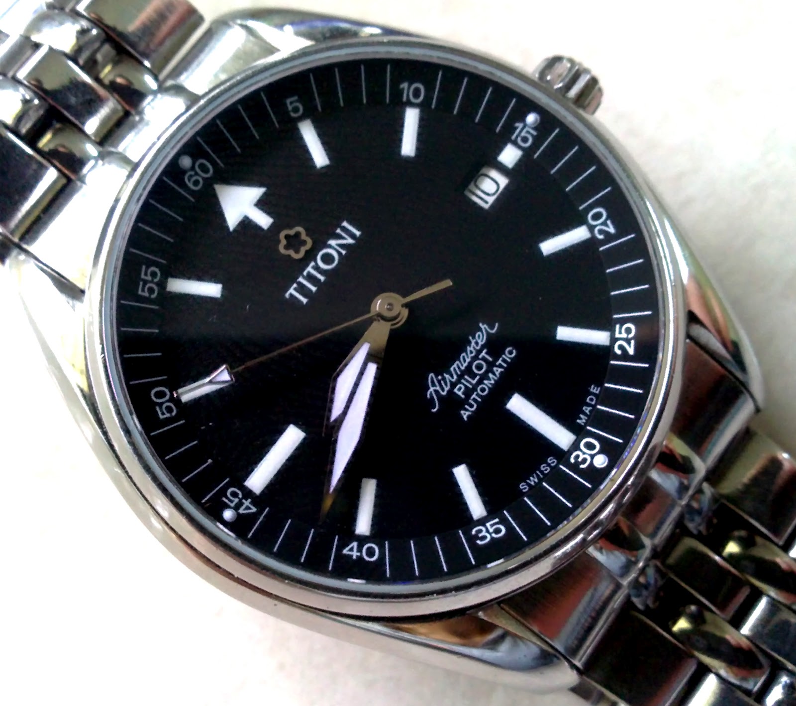 jam tangan titoni automatic