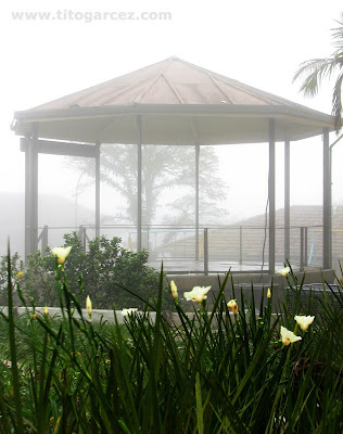 Coreto de Paranapiacaba - Por Tito Garcez Coreto de Paranapiacaba sob neblina