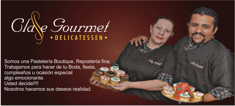 Clase Gourmet Delicatessen - Repostería, pastelería dulce y salada