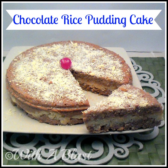Chocolate Rice Pudding Cake