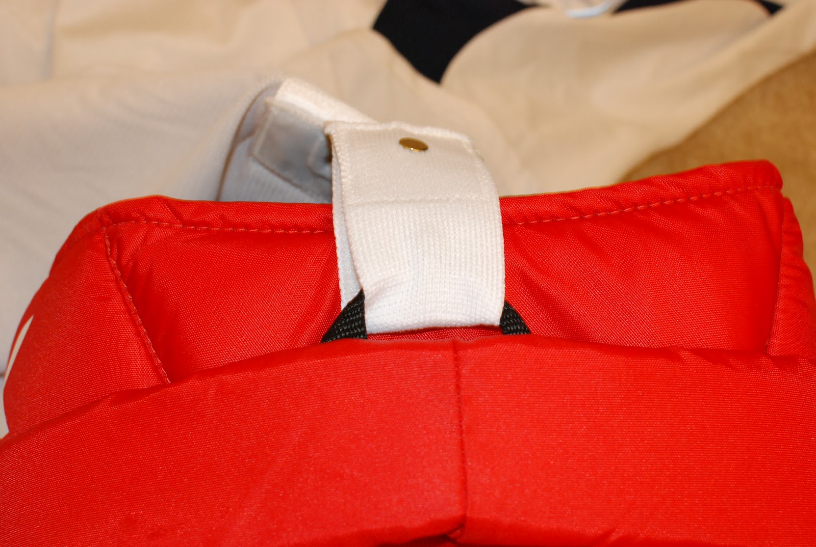 Distinct Kicking Motion Inside the Dressing Room Hockey Pants