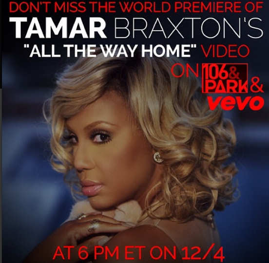 RAW HOLLYWOOD PREVIEW TAMAR BRAXTON "ALL THE WAY HOME" MUSIC VIDEO