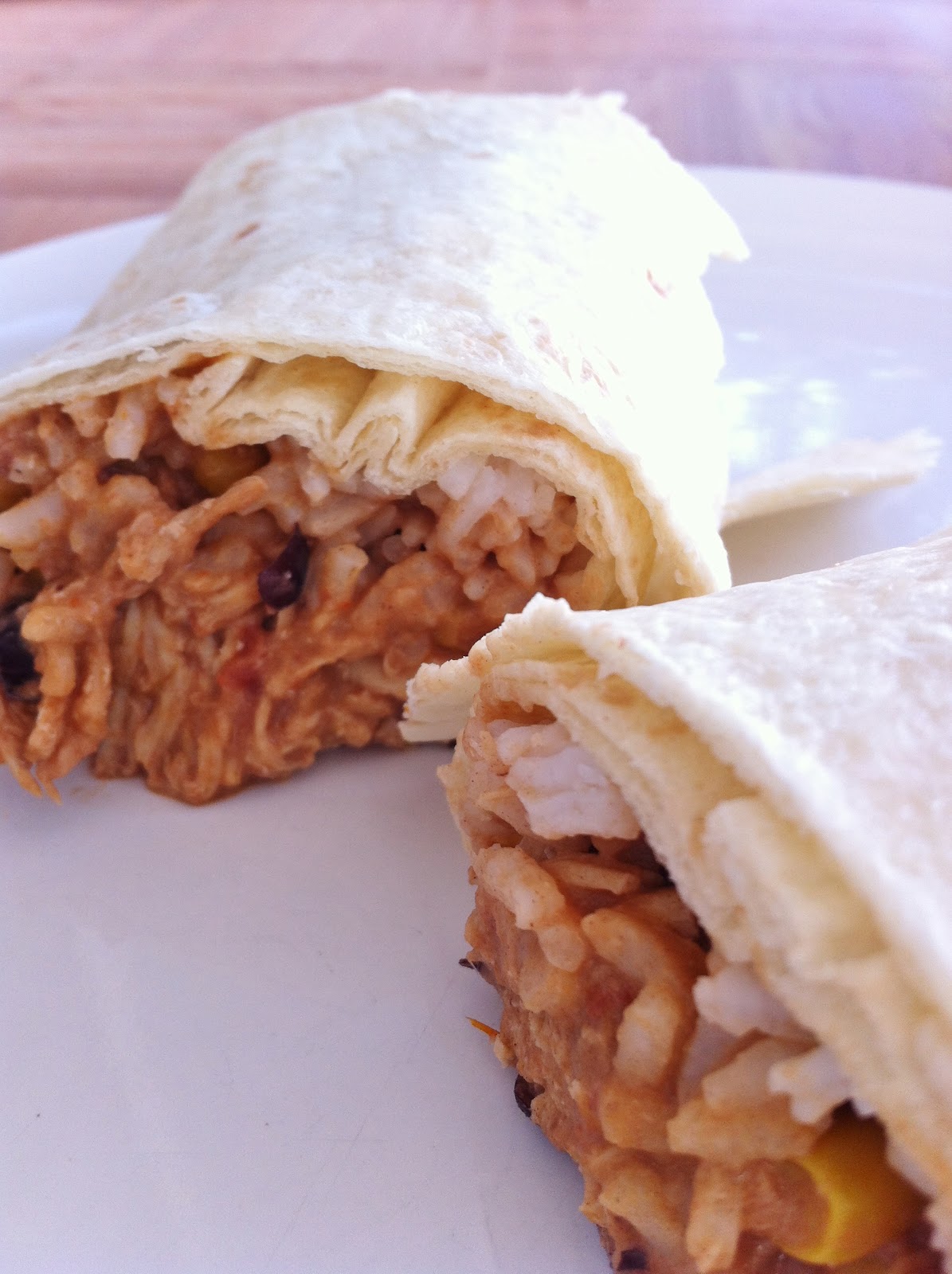 The Art of Comfort Baking Crock Pot Chicken Burritos