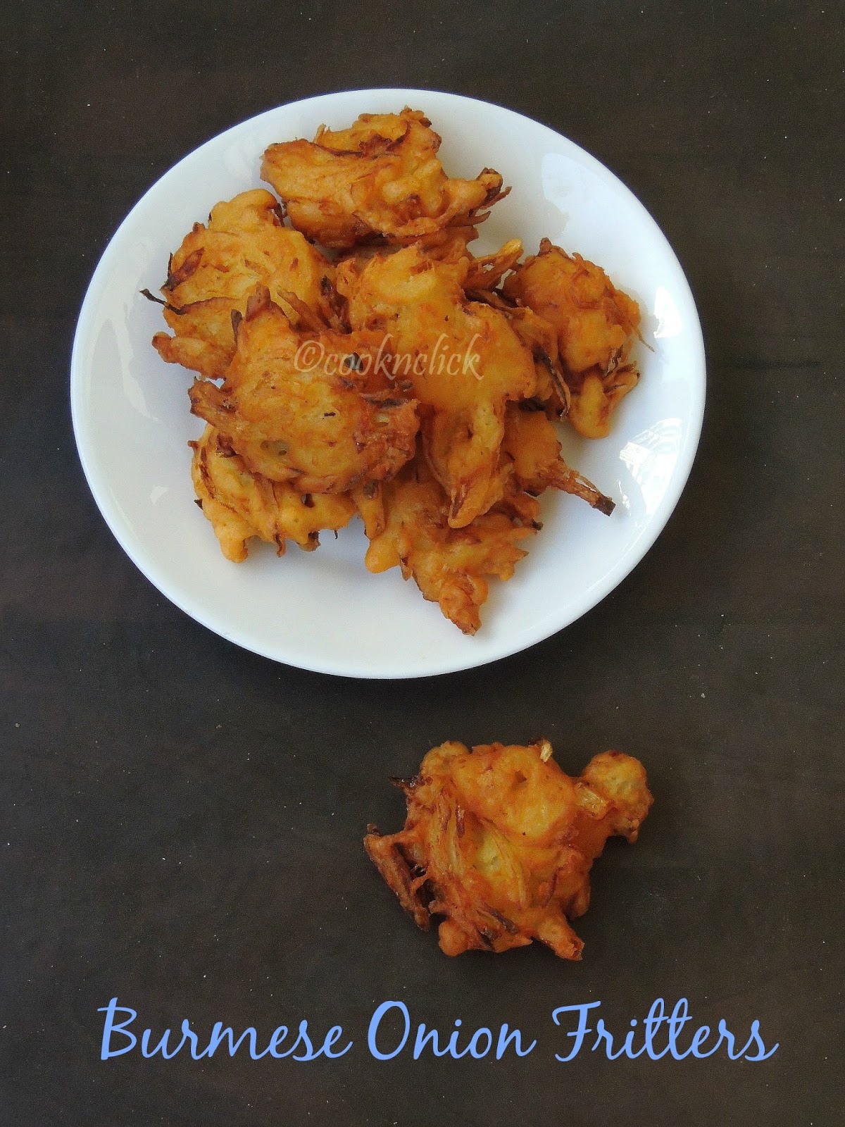 Kyethun Kyaw Burmese Onion Fritters Cook N Click