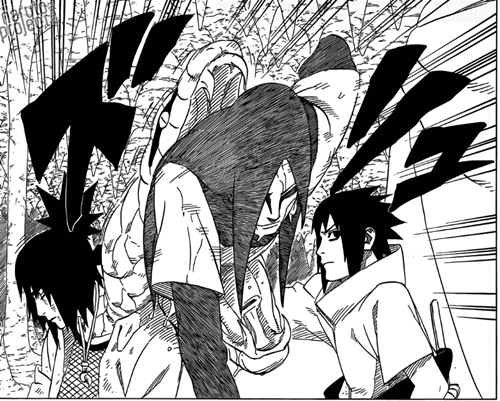 ressurreição de Orochimaru no Mangá Naruto