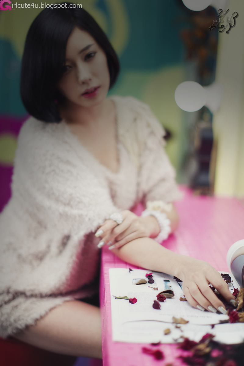 Girl Cute Kim Ha Yul Short Hair