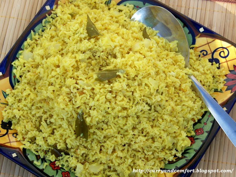 Kitchen Simmer Sri Lankan Fragrant Yellow Rice
