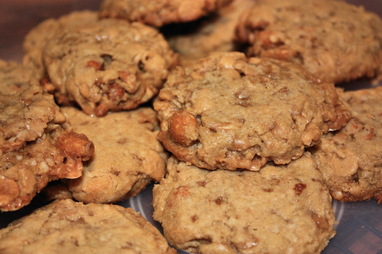Life Is A Banquet Awesome Peanut Butter Brickle Cookies
