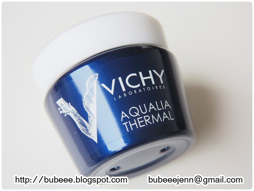♥ bubeee. ♥ 是日好用：VICHY Aqualia Thermal Spa Sleeping Mask溫泉礦物保濕SPA睡眠面膜