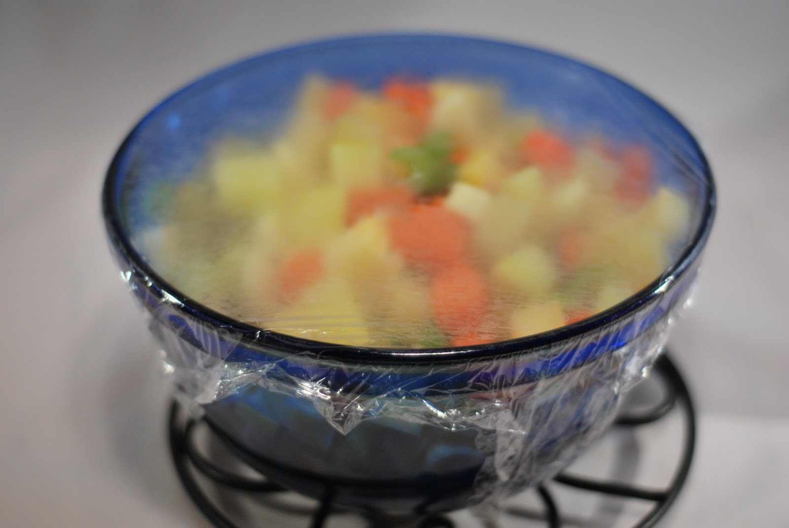 J's Gastronomy Steaming Vegetables