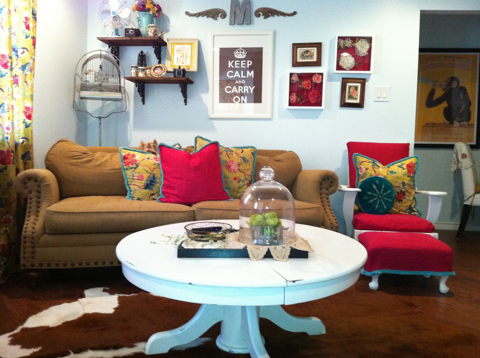 golly whopper DIY Dining Room Table into Coffee Table