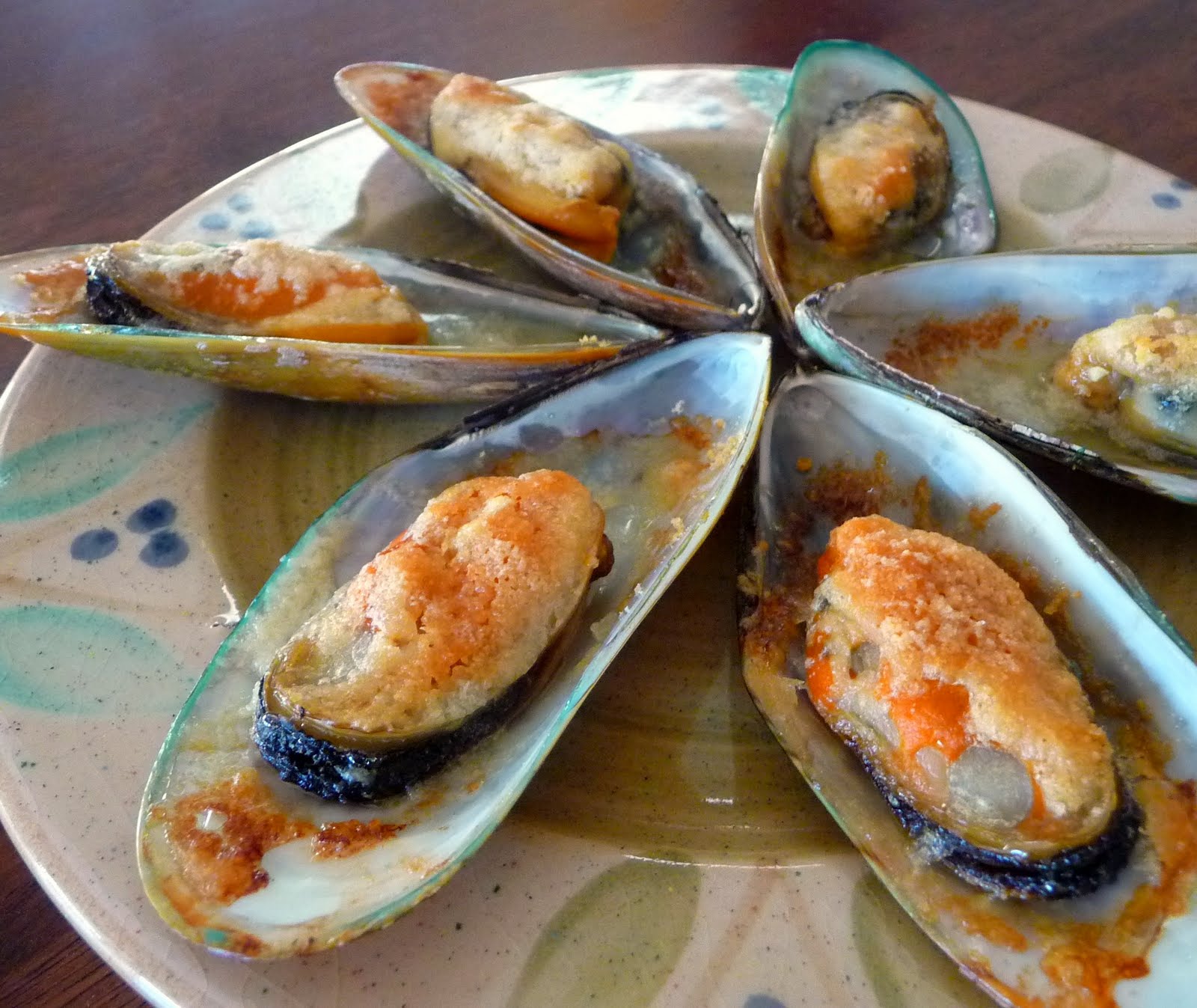 The Red Gingham Toaster Oven Mussels