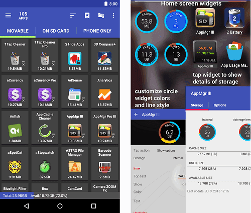 Download AppMgr Pro III App2SD APK Full Version
