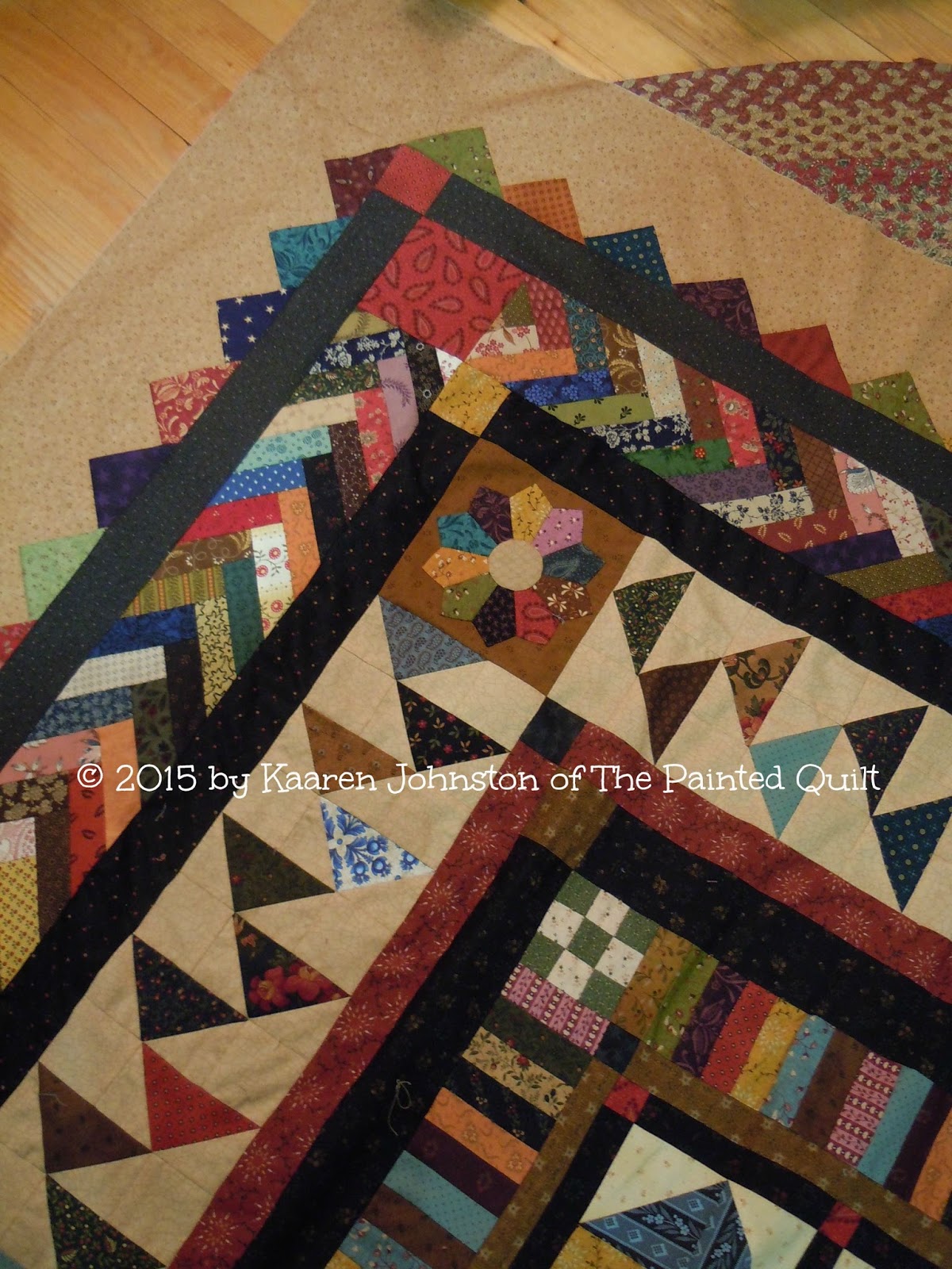 The Painted Quilt Mystery QuiltAlong Step 5