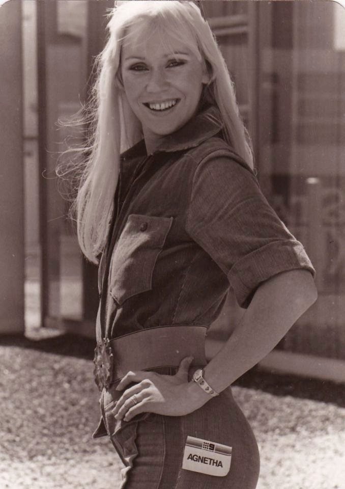 ABBAFanatic: Agnetha Faltskog Australia 1976 - Beautiful Photos