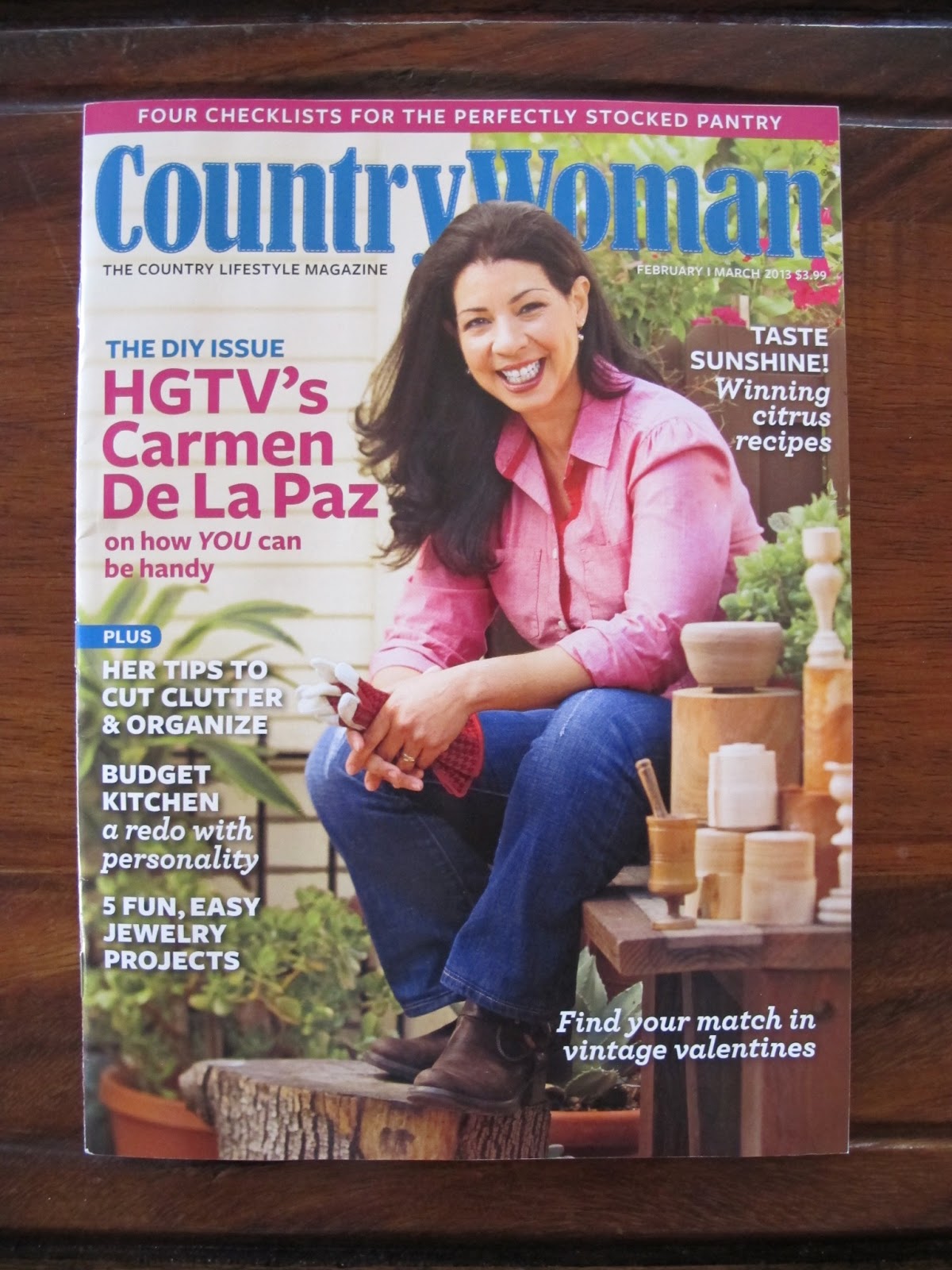 Country Woman Magazine Article - Dream Book Design