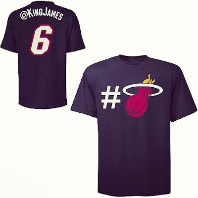Les NBA Social Media Awards T-shirt NBA Twitter