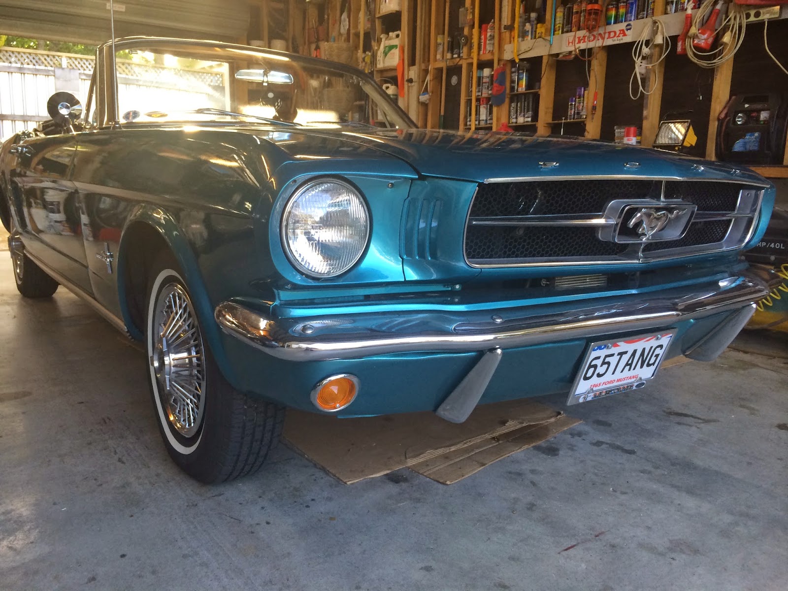 1965 Convertible Mustang Restoration 1965 Ford Mustang Factory Power