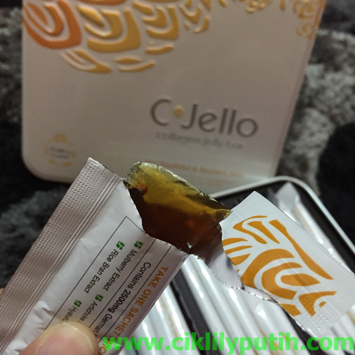 CikLilyPutih The Lifestyle Blogger REVIEW CJELLO Makanan Kesihatan