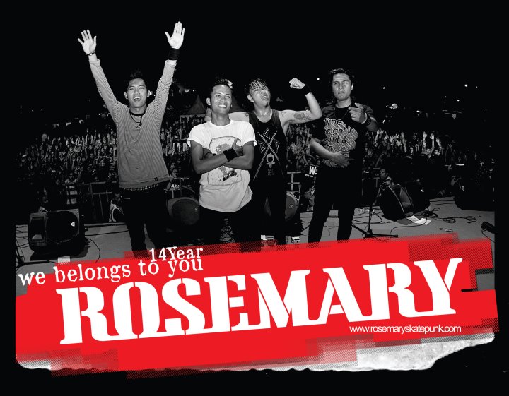 info lengkap band INDIE indonesia ROSEMARY