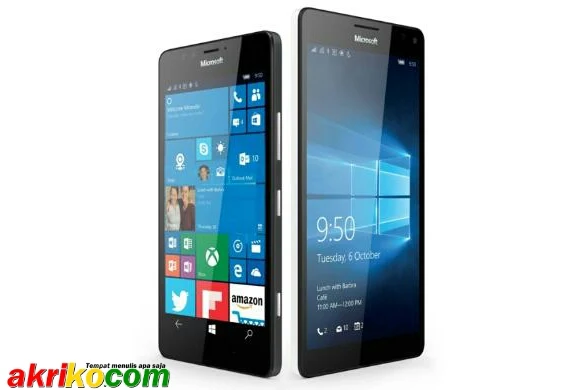 Ponsel Microsoft Lumia 950 dan 950XL Dengan Pendingin Cair