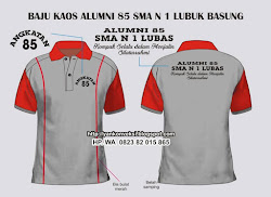 KAOS ALUMNI 85 SMAN 1 LUBUK BASUNG