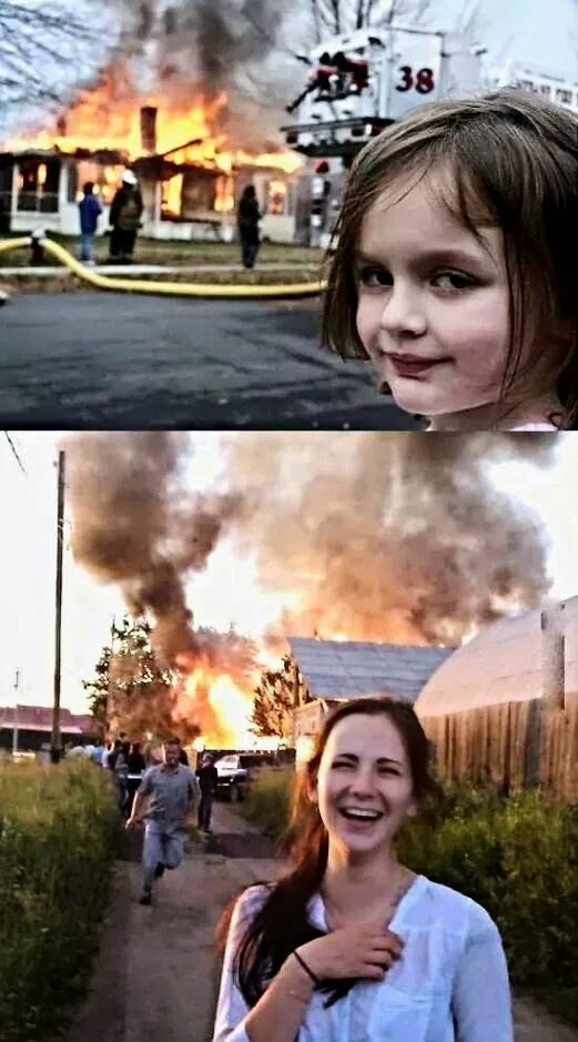 the practical registered nurse disaster girl several years later