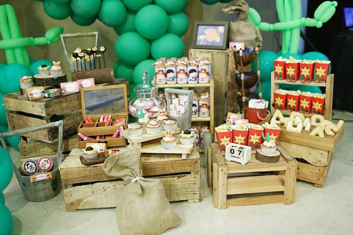 decoración fiesta vaquera