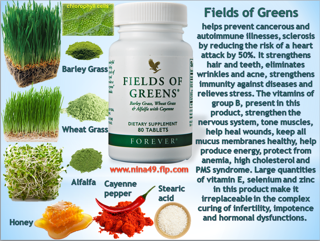 Forever Living Fields of Greens (end 8/14/2018 615 PM)