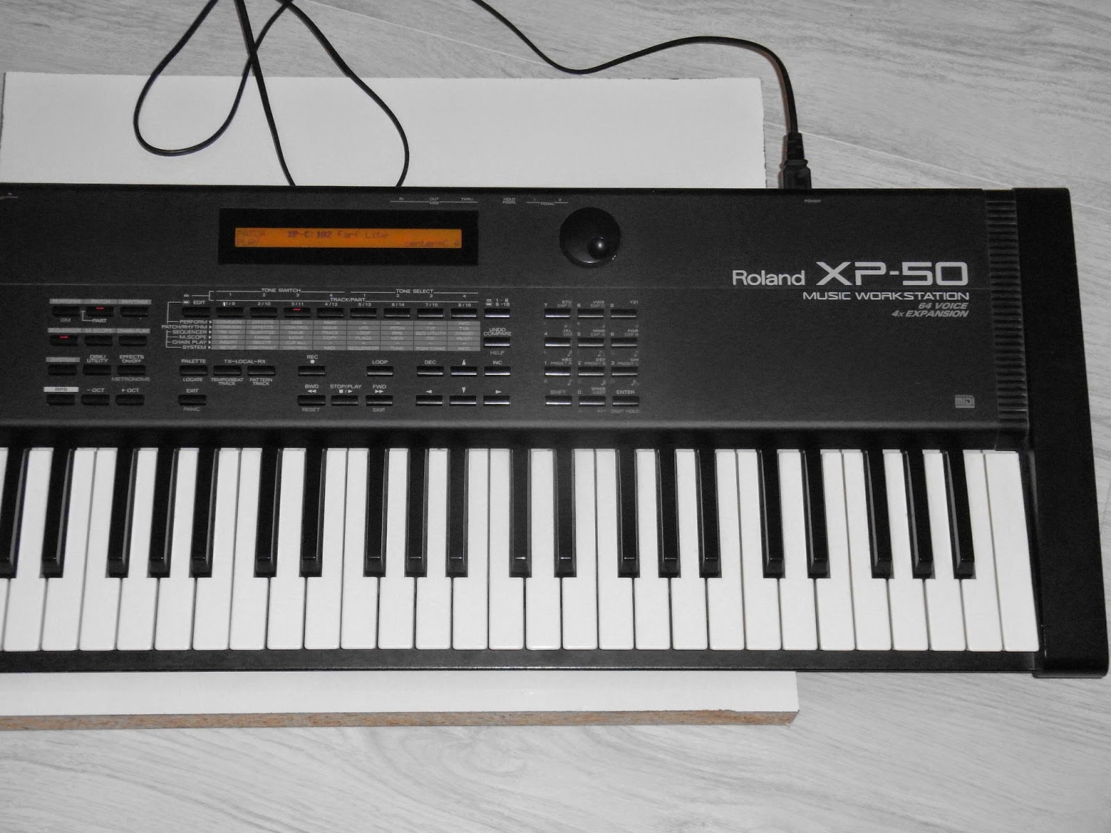 Infrequent Sound [sex.tex] technology Roland XP50 Music Workstation