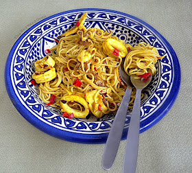 tamarind squid pasta
