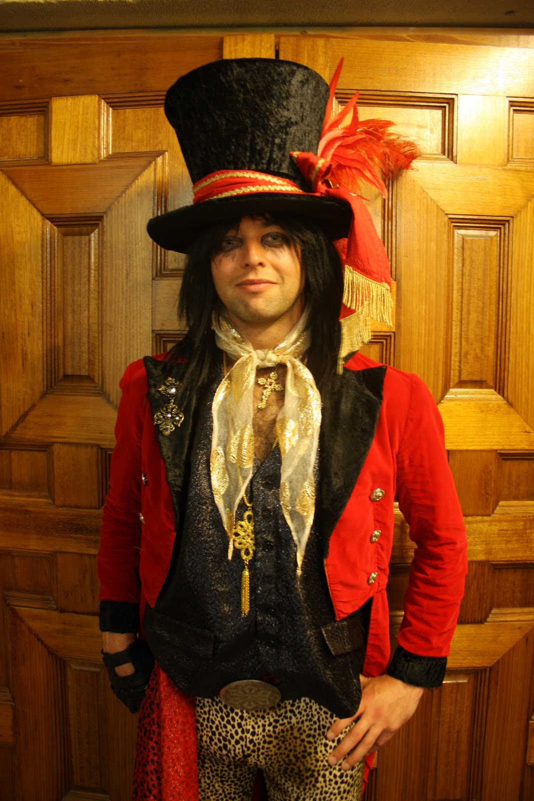 Costume designed by Jess Daly- inspiration: Nikki Sixx (from Motley Crew) a...