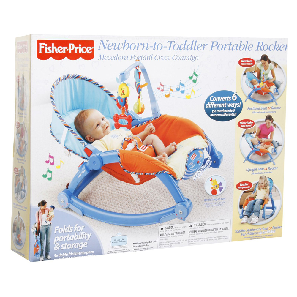Toys4toddlers Fisher Price newborn to toddler portable rocker