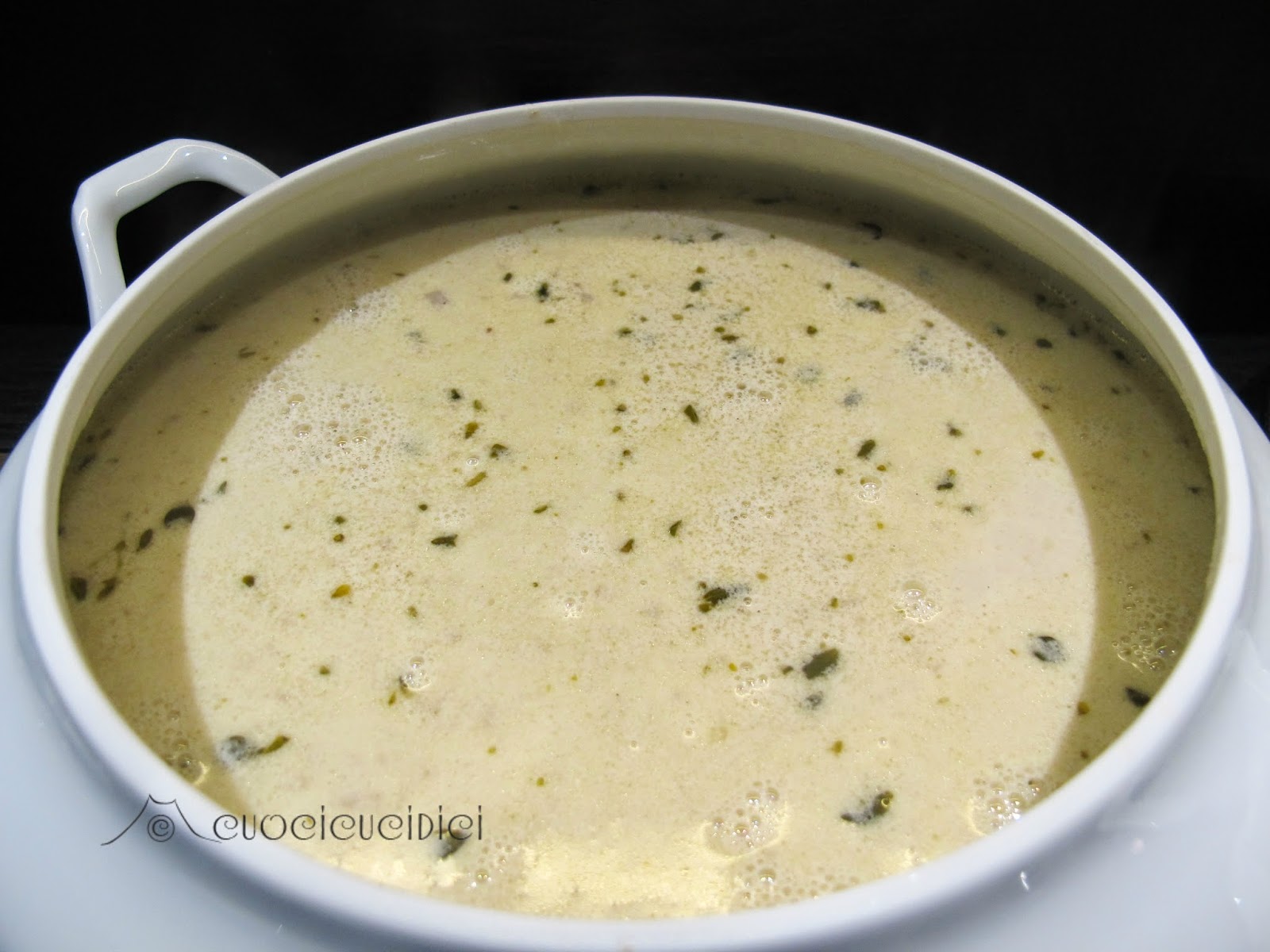 cuocicucidici NEW ENGLAND CLAM CHOWDER ZUPPA DI VONGOLE di Martha Stewart
