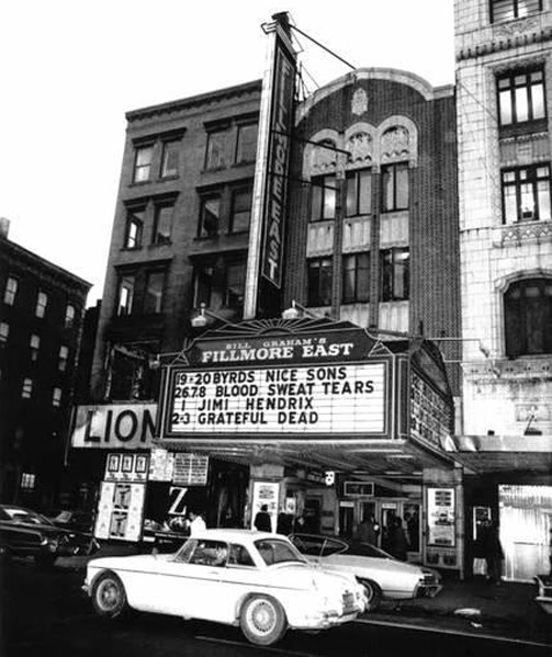 Mural Cultural Rock'n'Roll Landmarks lendários bares e clubes de Rock