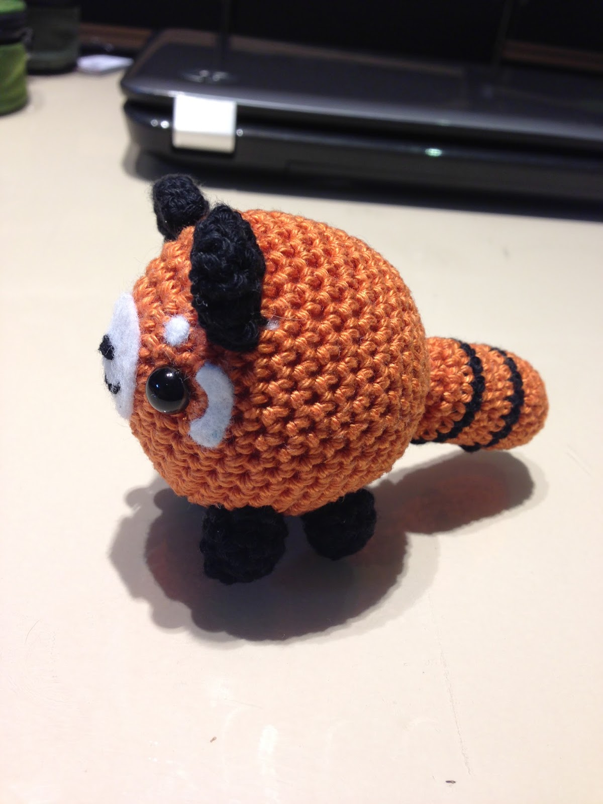 Doni handmade: Red panda amigurumi pattern